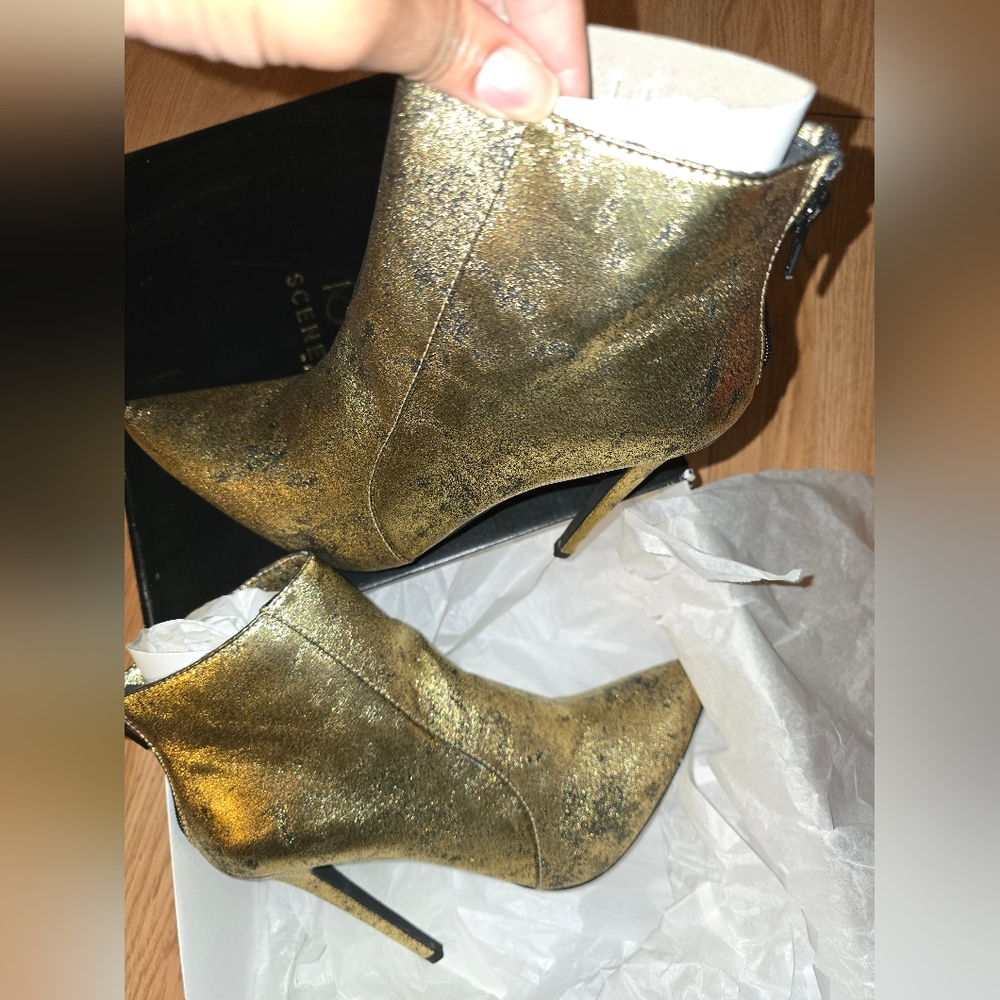 Gold Booties - Picture 3 of 8